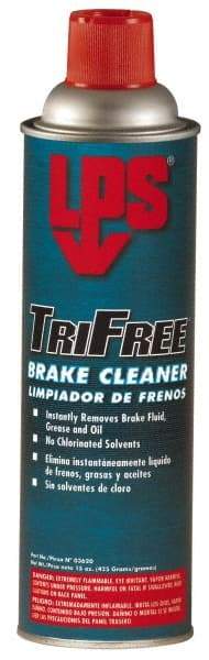 LPS - Nonchlorinated Brake Parts Cleaner - 20 oz Aerosol Can - Industrial Tool & Supply