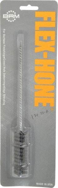 Brush Research Mfg. - 0.787" Bore Diam, 120 Grit, Silicon Carbide Flexible Hone - Fine, 8" OAL - Industrial Tool & Supply