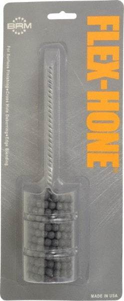 Brush Research Mfg. - 1-5/8" Bore Diam, 180 Grit, Silicon Carbide Flexible Hone - Extra Fine, 8" OAL - Industrial Tool & Supply