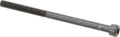 Value Collection - #5-40 UNC Hex Socket Drive, Socket Cap Screw - Alloy Steel, Black Oxide Finish, Partially Threaded, 2" Length Under Head - Industrial Tool & Supply