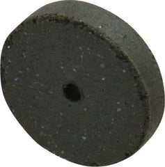 Cratex - 5/8" Diam x 1/16" Hole x 1/8" Thick, Surface Grinding Wheel - Silicon Carbide, Coarse Grade, 25,000 Max RPM, Rubber Bond, No Recess - Industrial Tool & Supply