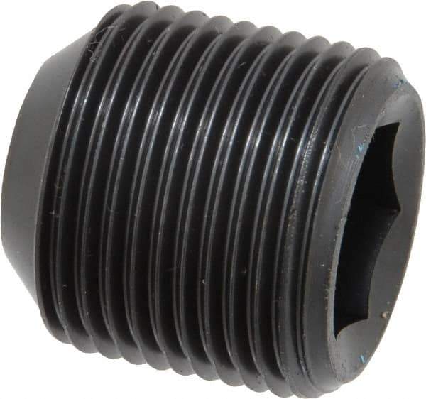 Value Collection - 1-14 UNF, 1" OAL, Cup Point Set Screw - Grade ASTM F912 Alloy Steel, 9/16" Key - Industrial Tool & Supply