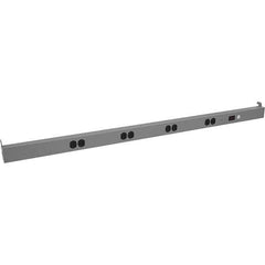 Tennsco - Workbench & Workstation Accessories   Type: Power Bar    For Use With: Tennsco Packing Tables - Industrial Tool & Supply