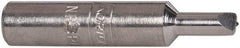 Norton - 0.032" Max Concave Radius Single Point Diamond Dresser - 2" Long x 3/8" Shank Diam - Industrial Tool & Supply