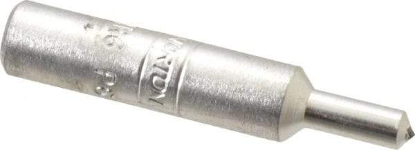Norton - 1/4" Max Concave Radius Single Point Diamond Dresser - 2" Long x 3/8" Shank Diam - Industrial Tool & Supply