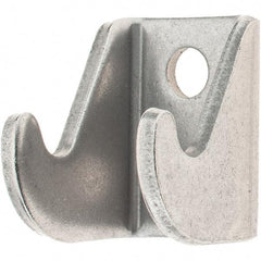 De-Sta-Co - 2,000 Lb Capacity, 0.16" Mounting Hole, Stainless Steel Clamp Latch Plate & Hook Assembly - 1-1/2" Base Length x 1.19" Base Width - Industrial Tool & Supply