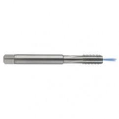 M8x1.0 6H 4-Flute Carbide Semi-Bottoming 15 degree Spiral Flute Tap-Bright - Industrial Tool & Supply