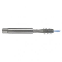 M10x1.0 6H 4-Flute Carbide Semi-Bottoming 15 degree Spiral Flute Tap-Bright - Industrial Tool & Supply