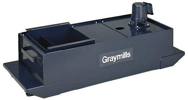 Graymills - 21 Gallon Tank Capacity, Coolant Pump - 44" Tank Length x 16" Tank Width x 9-3/4" Tank Height - Industrial Tool & Supply