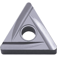 TNGG160404RB PV7005 Cermet Turning Insert TiC/TiN Finish, RH, 3/8″ Inscribed Circle, 0.0157″ Corner Radius, 0.1874″ Thick, 60° Triangle