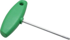 Wiha - T20 Torx Key - T-Handle, 100mm Length Under Head - Industrial Tool & Supply