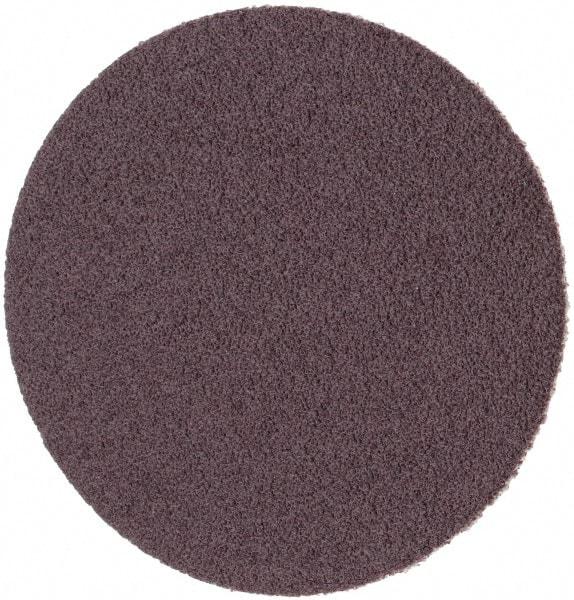 Standard Abrasives - 1-1/2" Disc Diam, 120 Grit, Aluminum Oxide Quick Change Disc - Type S Attaching System, Coated, Brown, Fine Grade, 20,000 RPM - Industrial Tool & Supply