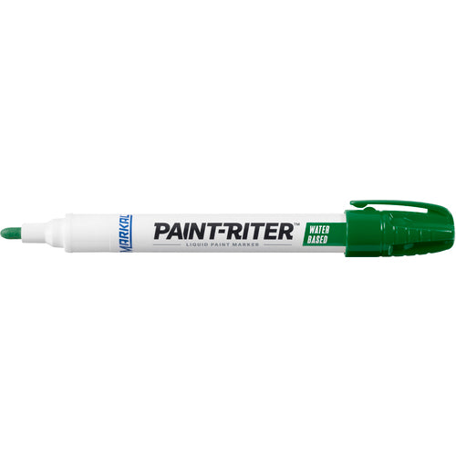 Green Paint-Riter Water Based Paint Marker - Exact Industrial Supply