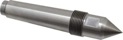 Riten - 1-1/4" Head Diam, Carbide-Tipped Steel Standard Point Solid Dead Center - 4MT Morse Taper, 1-1/4" Point Diam, 2" Point Length, 2-29/32" OAL - Industrial Tool & Supply