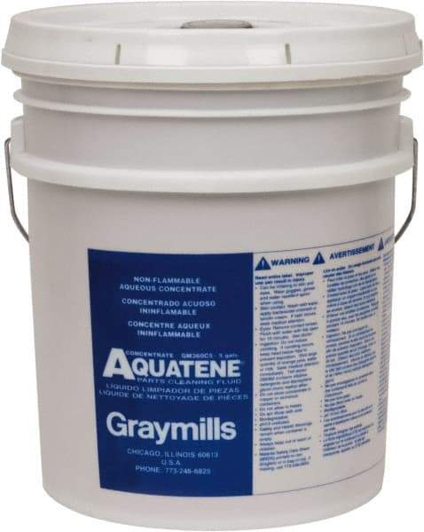 Graymills - 5 Gal Pail Parts Washer Fluid - Water-Based - Industrial Tool & Supply