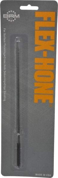 Brush Research Mfg. - 0.197" Bore Diam, 240 Grit, Silicon Carbide Flexible Hone - Extra Fine, 8" OAL - Industrial Tool & Supply