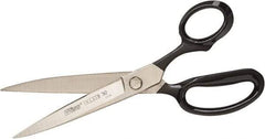 Wiss - 2-7/8" LOC, 7" OAL Nickel Plated Inlaid Scissors - Ambidextrous, Steel Straight Handle, For General Purpose Use - Industrial Tool & Supply