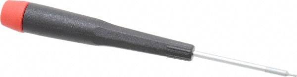 Wiha - 0.89mm Precision Miniature Hex Driver - 1-9/16" Bade Length, Tapered Handle, 4-3/4" OAL - Industrial Tool & Supply