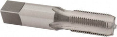 Reiff & Nestor - 1/8-27 NPS Thread, 4 Flute Standard Pipe Tap - 2-1/8" OAL, 3/4" Thread Length, 7/16" Shank Diam, Bright Finish, High Speed Steel - Exact Industrial Supply