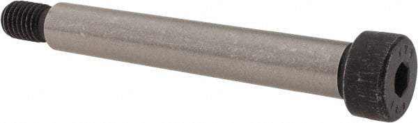 Value Collection - 12mm Shoulder Diam x 80mm Shoulder Length, M10x1.5 Metric Coarse, Hex Socket Shoulder Screw - 12.9 Alloy Steel, Uncoated, 8.78 to 90mm Head Height x 17.73 to 18mm Head Diam - Industrial Tool & Supply