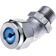 Hubbell Wiring Device-Kellems - 0.5 to 0.38" General Elbow Strain Relief Cord Grip - Industrial Tool & Supply