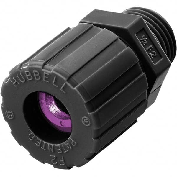 Hubbell Wiring Device-Kellems - 0.88 to 0.75" General Straight Strain Relief Cord Grip - Industrial Tool & Supply
