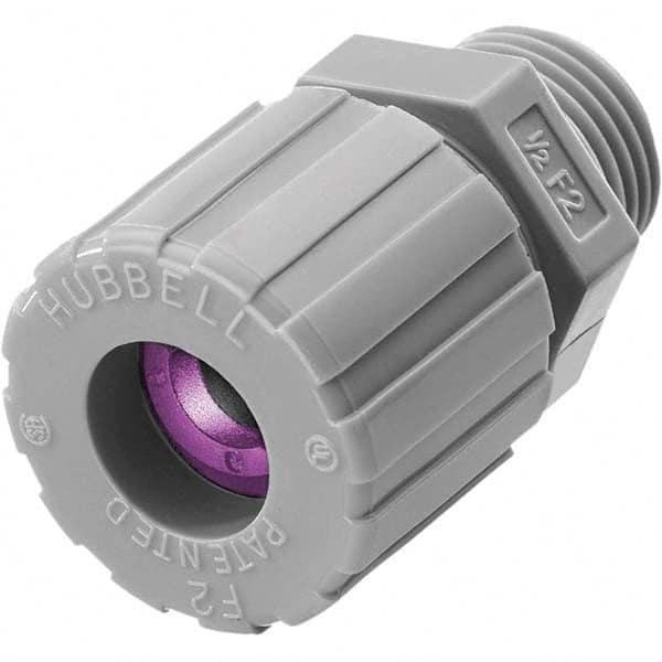 Hubbell Wiring Device-Kellems - 0.88 to 0.75" General Straight Strain Relief Cord Grip - Industrial Tool & Supply