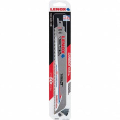 Lenox - Reciprocating Saw Blades Blade Material: Carbide Blade Length (Inch): 9 - Industrial Tool & Supply