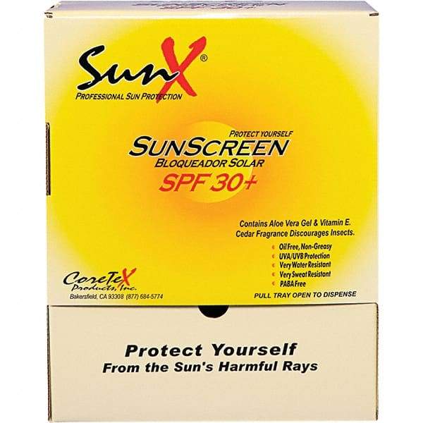 SunX - 0.25 oz Pouch Sunscreen - SPF 30 - Industrial Tool & Supply