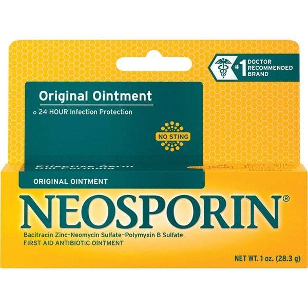 Neosporin - Antiseptics, Ointments, & Creams Type: Wound Care Form: Ointment - Industrial Tool & Supply