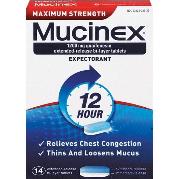 Mucinex - Medi-First Pain Relief Tablets - Cold & Allergy Relief - Industrial Tool & Supply