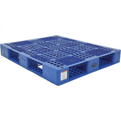 Vestil - 39.5" Long, 47.38" Width, 6" High, High-Density Polyethylene Pallet - Industrial Tool & Supply