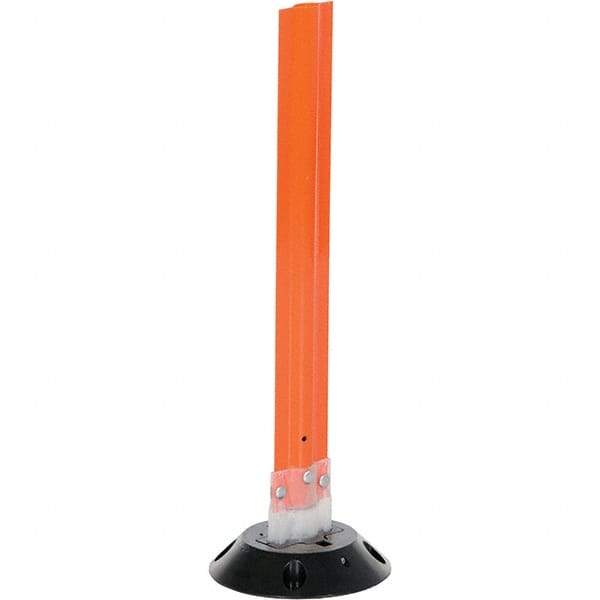 Vestil - Barrier Posts   Type: Flexible Stake    Post Color/Finish: Orange - Industrial Tool & Supply
