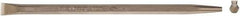 Ampco - 36" OAL Pinch Bar - 1-3/8" Wide, Aluminum Bronze - Industrial Tool & Supply