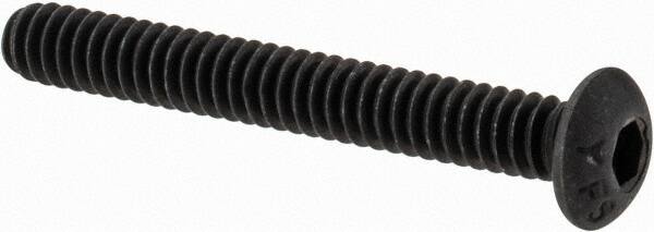 Value Collection - #10-24 UNC Hex Socket Button Cap Screw - Industrial Tool & Supply