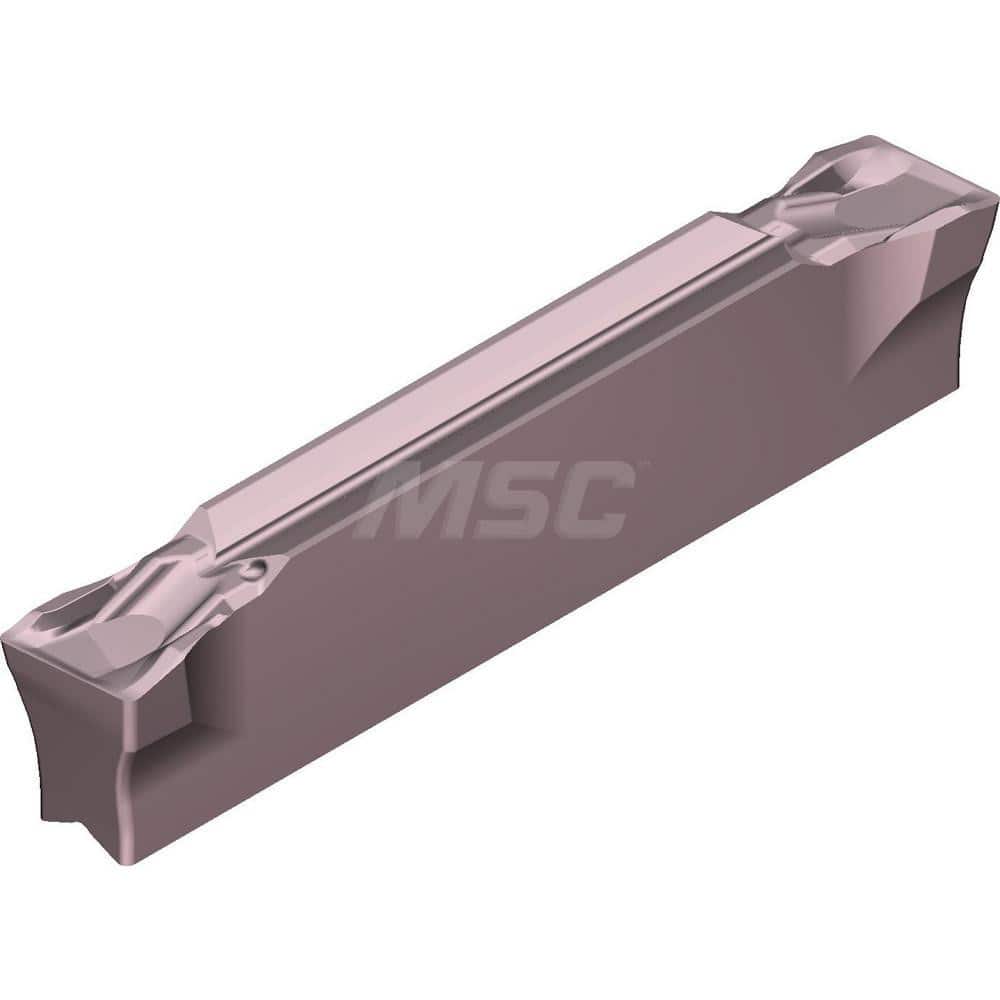 Grooving Insert: GCM4002CG AC520U, Solid Carbide Super ZX Finish, Right Hand, 4 mm Cutting Width, 25 mm Max Depth, Series GND