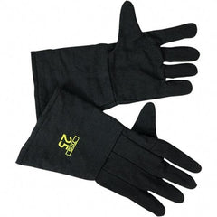Oberon - Size L, Aramid, Arc Flash Gloves - Aramid Lined, 27 cal/Sq cm Max Arc Protection, HRC 3, ASTM F1959 - Industrial Tool & Supply