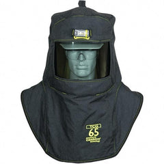 Oberon - Arc Flash & FR Hoods Hood Type: Arc Flash Protection Hood Style: Hood with Neck and Shoulder Drape - Industrial Tool & Supply