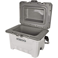 Igloo - 24 Qt Ice Chest - HDPE, White - Industrial Tool & Supply