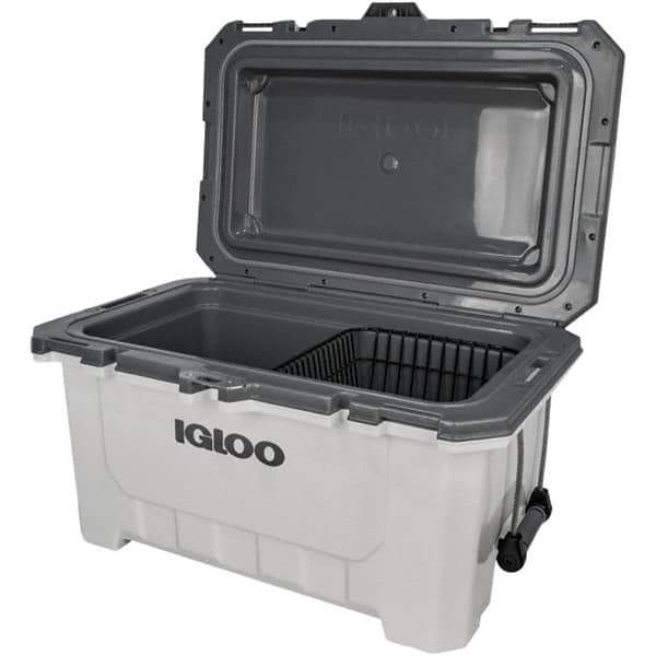 Igloo - 70 Qt Ice Chest - HDPE, White - Industrial Tool & Supply