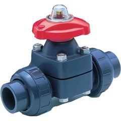 Asahi/America - Diaphragm Valves End Connections: IPS Pipe Size: 1/2 (Inch) - Industrial Tool & Supply