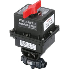 Asahi/America - Actuated Ball Valves   Actuator Type: Electric    Pipe Size: 1/2 (Inch) - Industrial Tool & Supply