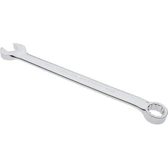 Blackhawk by Proto - 17mm 12 Point Offset Combination Wrench - 15° Offset Angle, 10.14" OAL, Steel, Chrome Finish - Industrial Tool & Supply