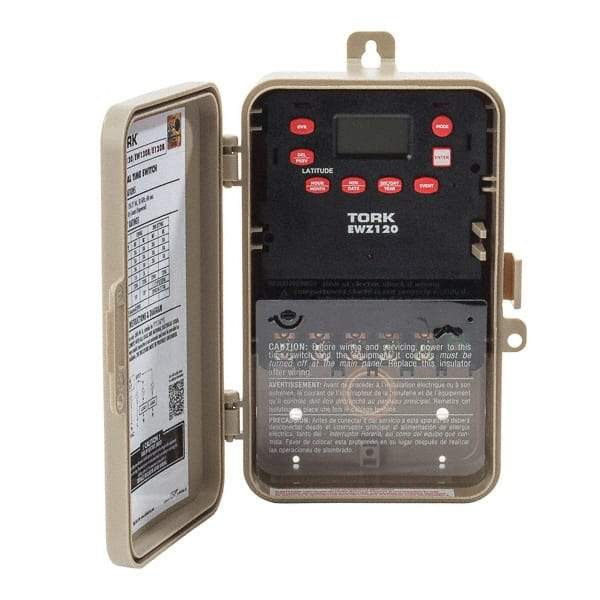 TORK nsi - Electrical Timers & Timer Switches Timer/Switch Type: Electronic Timer Switch Recommended Environment: Indoor/Outdoor - Industrial Tool & Supply