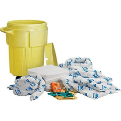 Brady SPC Sorbents - 38 Gal Capacity Oil Only Spill Kit - 55 Gal Polyethylene Drum - Industrial Tool & Supply