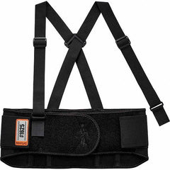 Ergodyne - Back Supports Type: Belt w/Adjustable Shoulder Straps Belt Closure Type: Hook & Loop - Industrial Tool & Supply