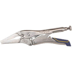 Irwin - Locking Pliers Plier Type: Locking Pliers Jaw Style: Long Nose - Industrial Tool & Supply