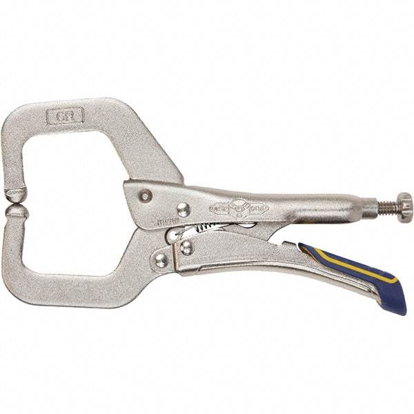 Irwin - Locking Pliers Plier Type: Locking C-Clamp Pliers Jaw Style: C-Clamp - Industrial Tool & Supply