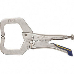 Irwin - Locking Pliers Plier Type: Locking C-Clamp Pliers Jaw Style: C-Clamp - Industrial Tool & Supply