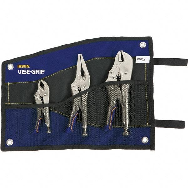 Irwin - Locking Pliers Plier Type: Locking Pliers Jaw Style: Curve w/Wire Cutter - Industrial Tool & Supply
